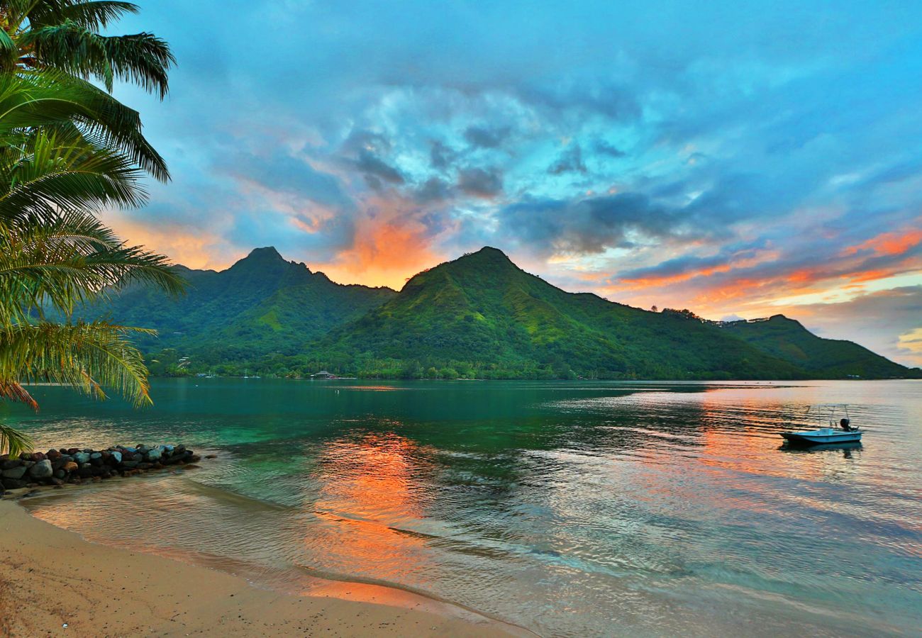 Villa en Papetoai - Beach Villa Cook - Robinson's Cove