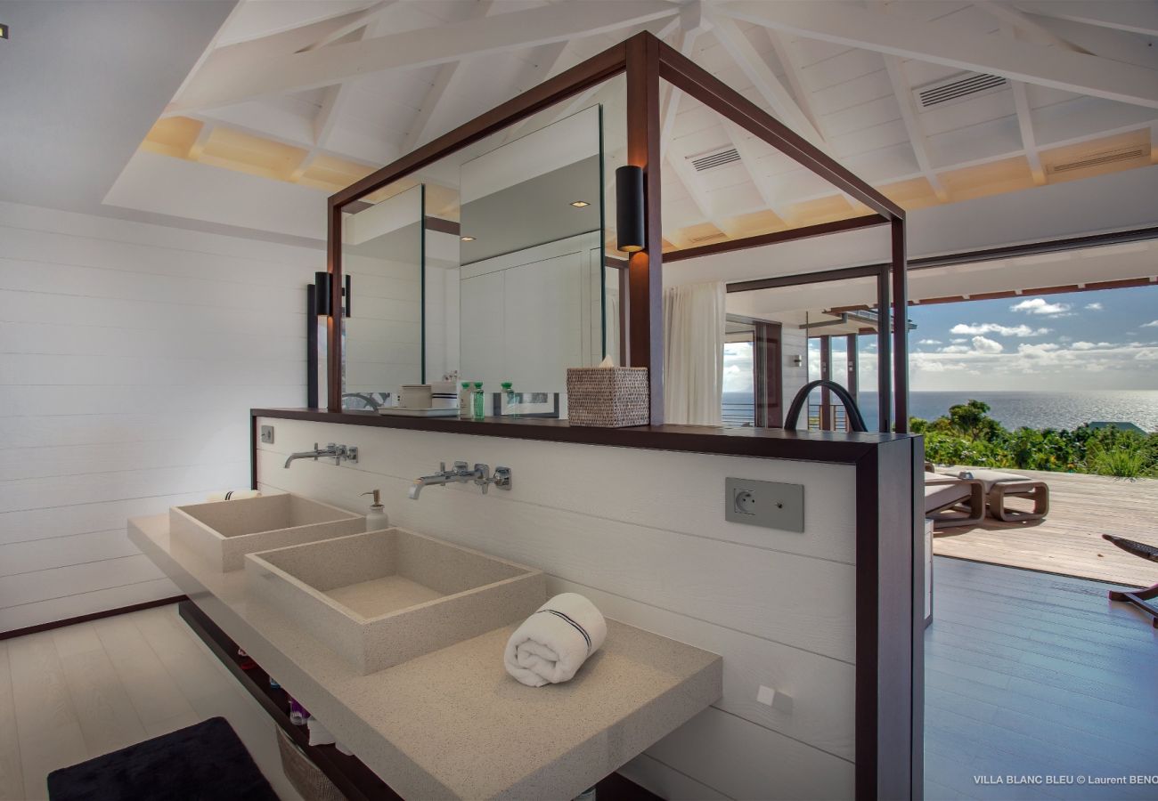 Villa en San Bartolomé - Maison Blanc Bleu San Bartolomé 4-bd
