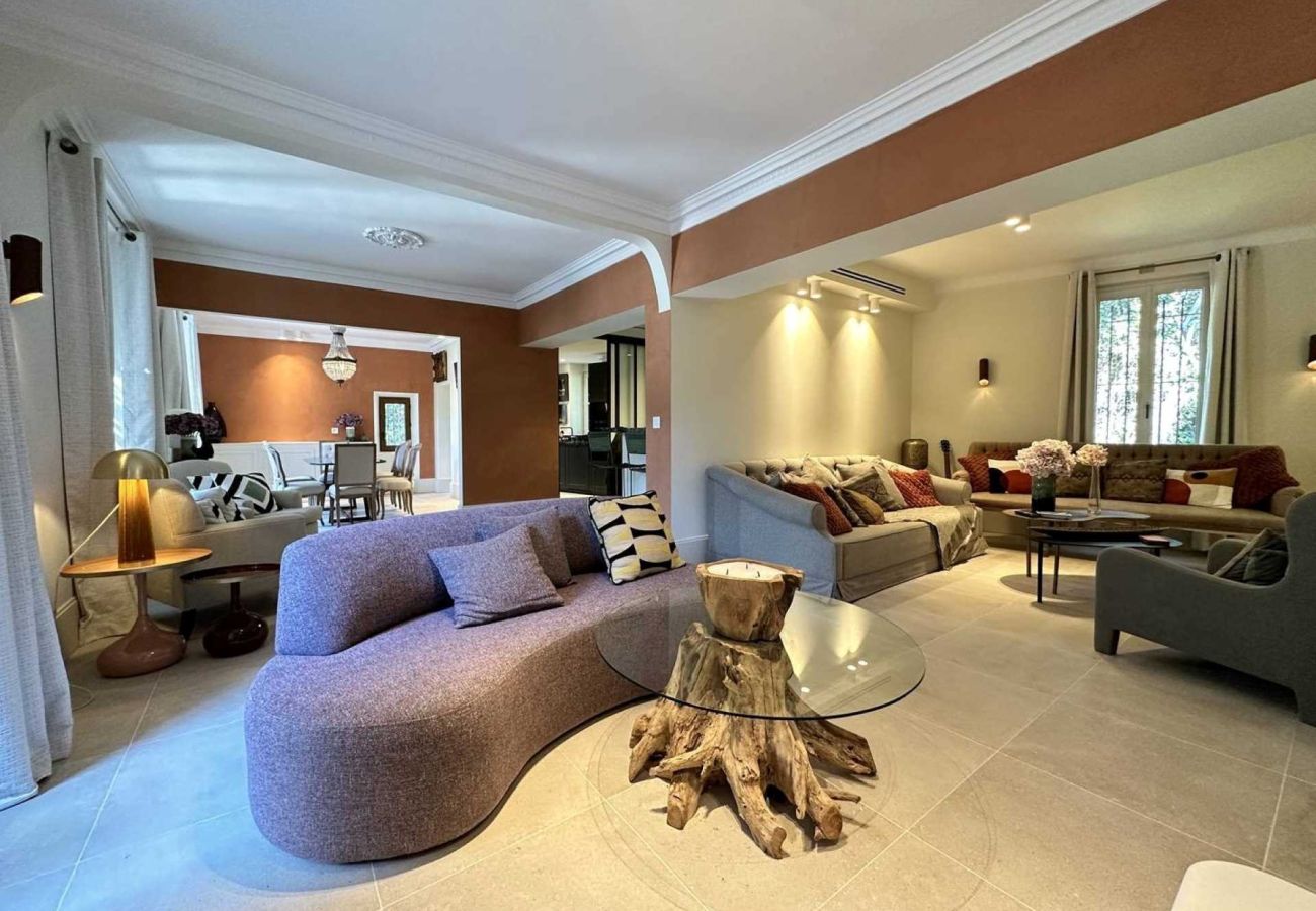 Villa en Cannes - Villa Saintpaulia Cannes Costa de Azul 5-bd