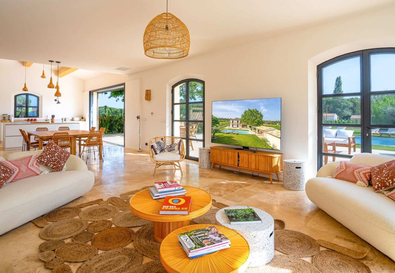 Villa en Ramatuelle - Villa Roseliere Saint-Tropez 5-Bd