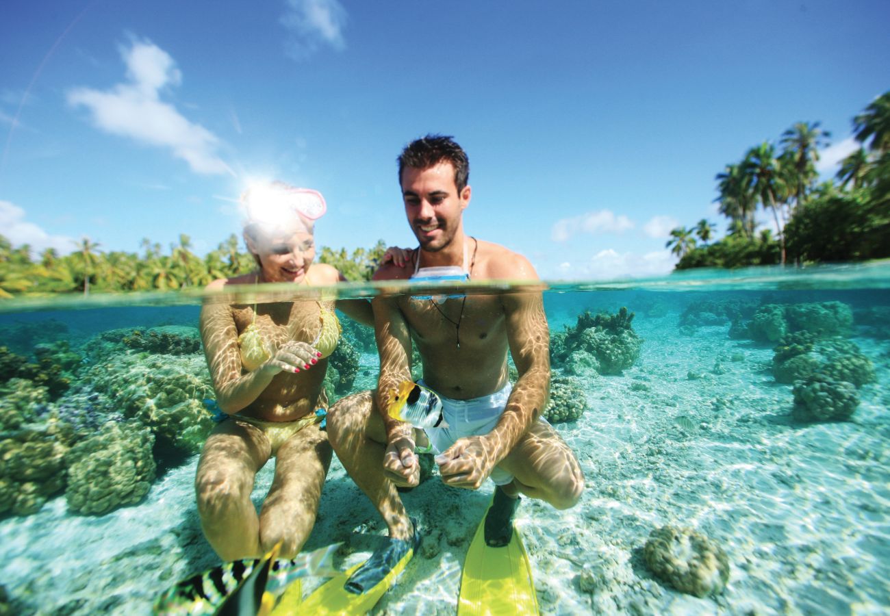 Bateau à Vaitape - Catamaran Croisière 3 nuits à BORA BORA