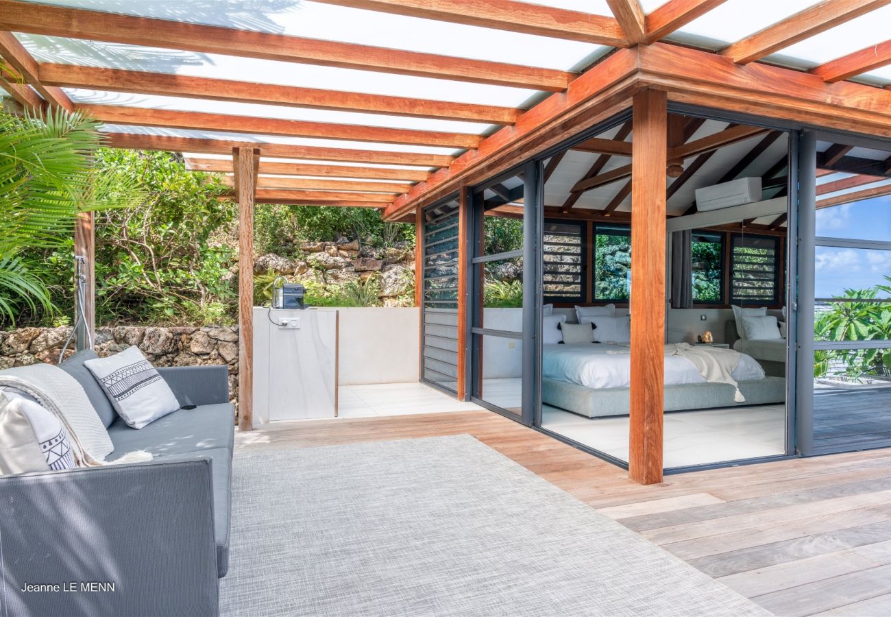 Villa à Saint Barthélemy - Villa Rose Dog St Barth 4-bd