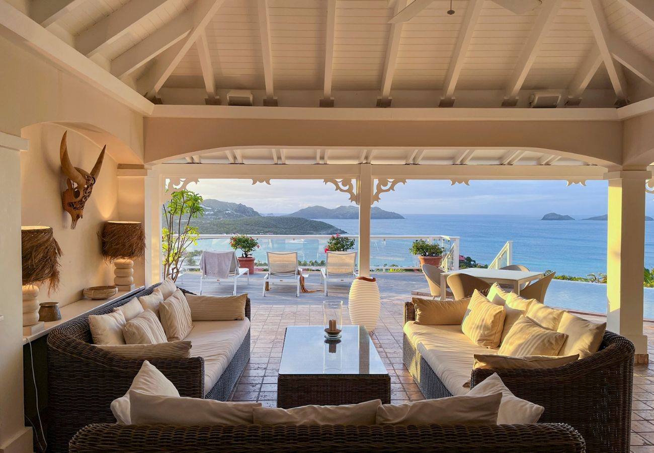 Villa à Saint Barthélemy - Villa Terre Indigo St Barth 4-bd