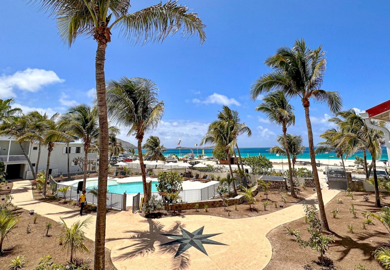 Appartement à Baie orientale - Appart Taina St Martin Caraïbes 1-bd