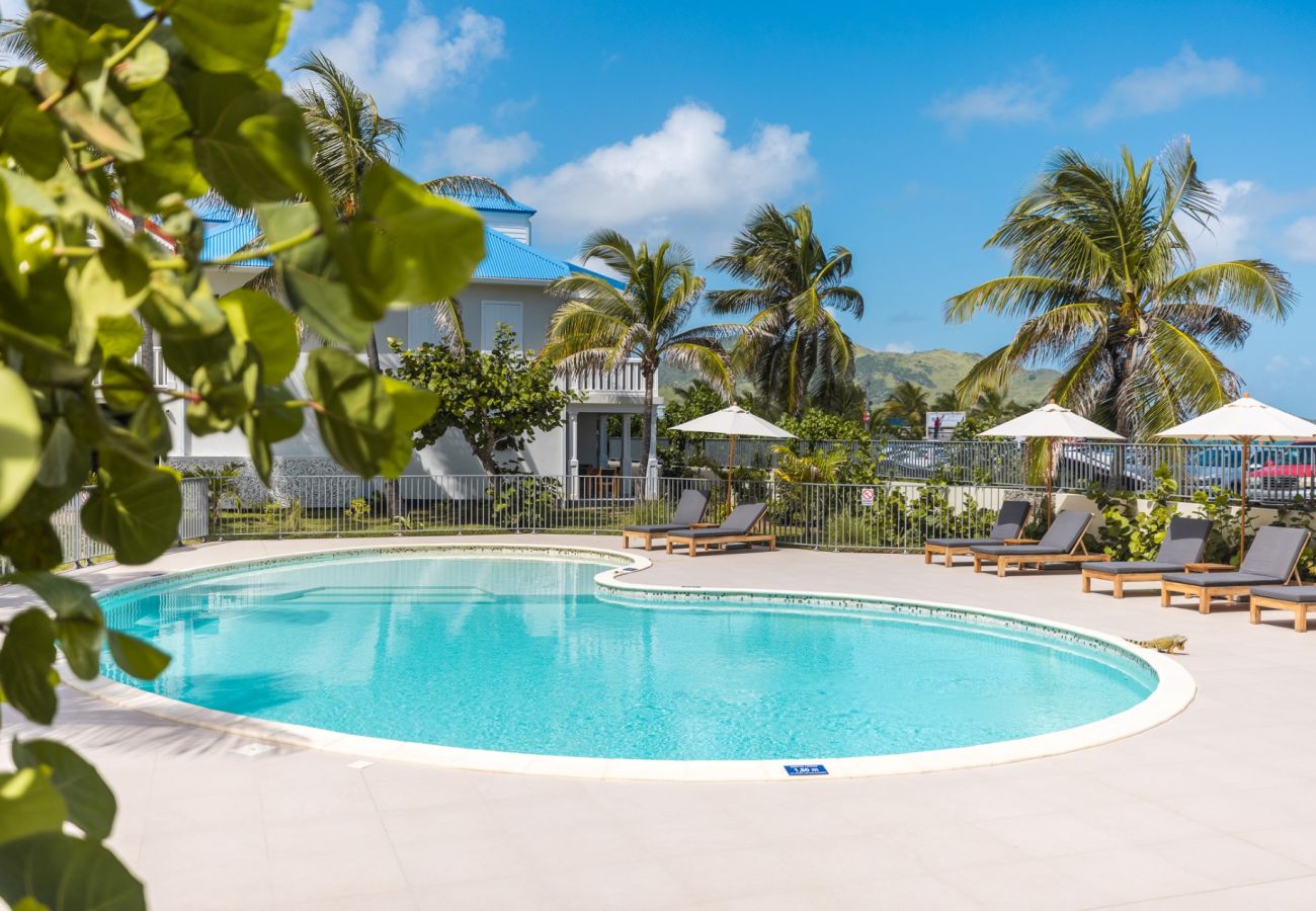 Appartement à Baie orientale - Appart Taina St Martin Caraïbes 1-bd