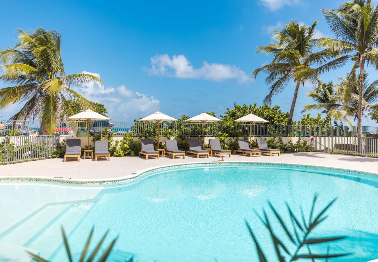 Appartement à Baie orientale - Appart Taina St Martin Caraïbes 1-bd