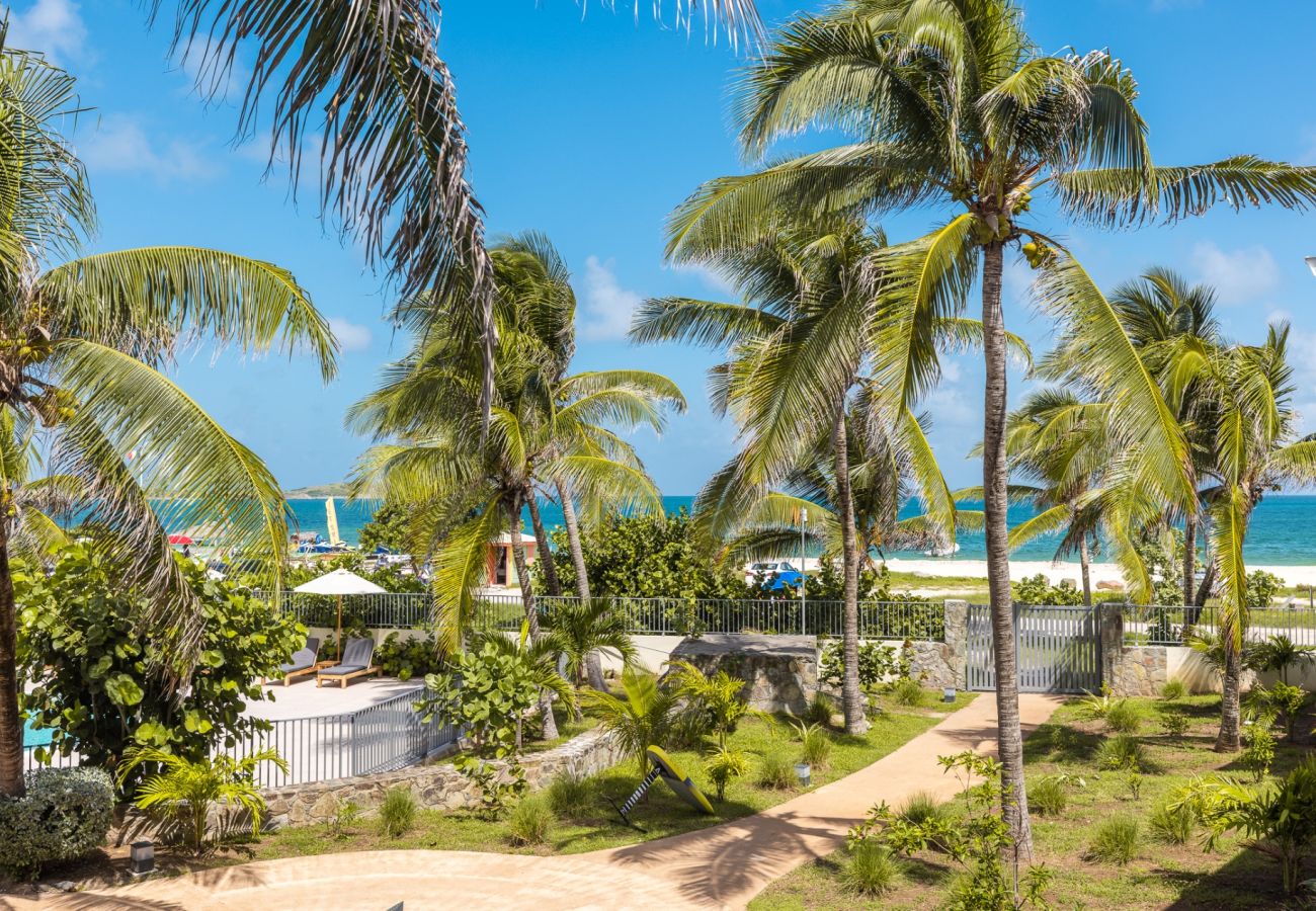 Appartement à Baie orientale - Appart Taina St Martin Caraïbes 1-bd