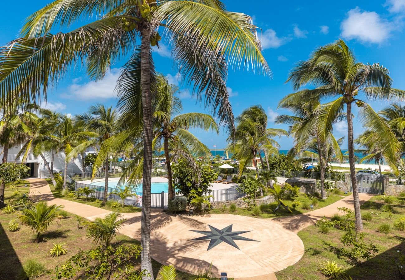 Appartement à Baie orientale - Appart Taina St Martin Caraïbes 1-bd