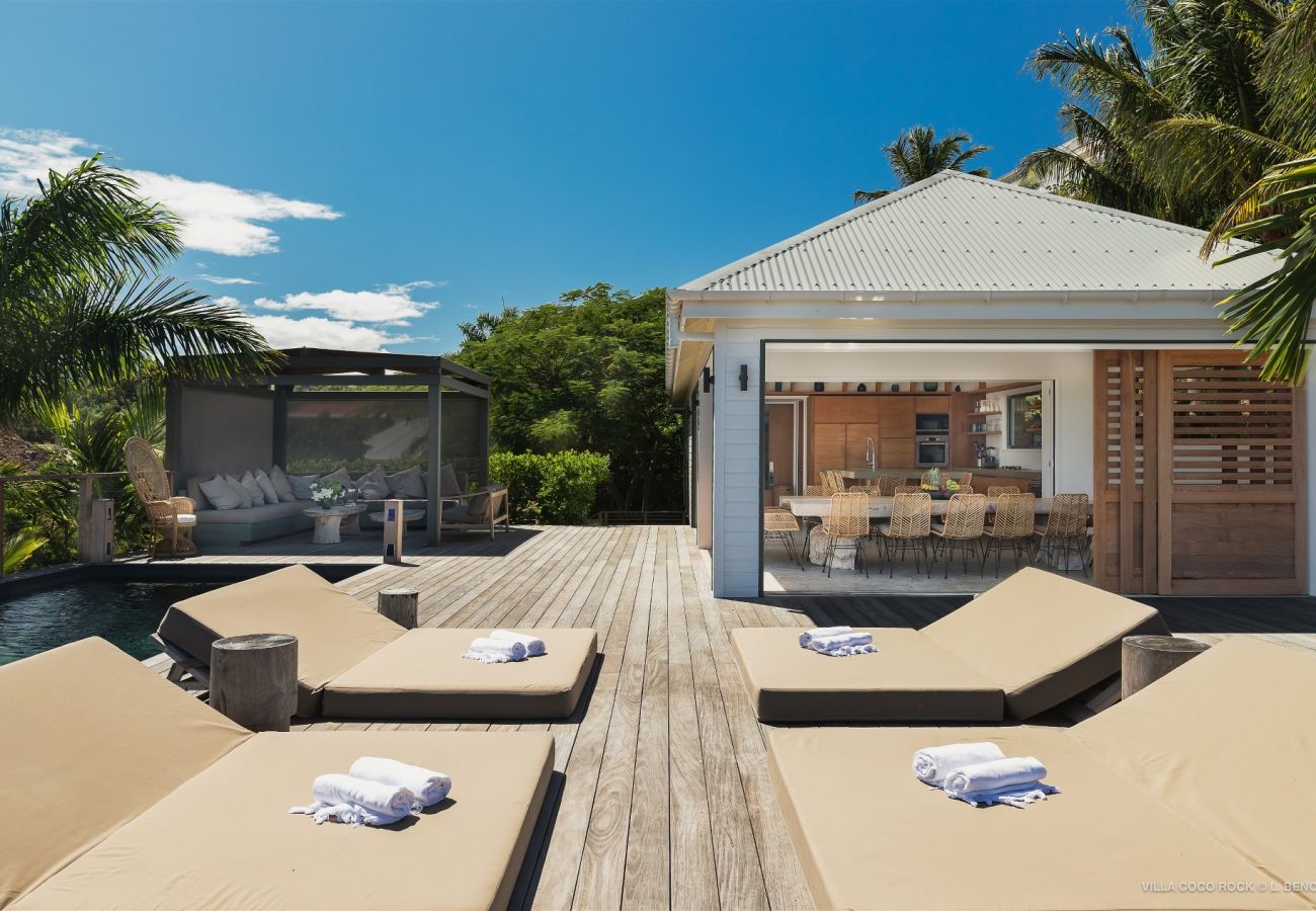 Villa à Saint Barthélemy - Villa Coco Rock St Barth 5-bd
