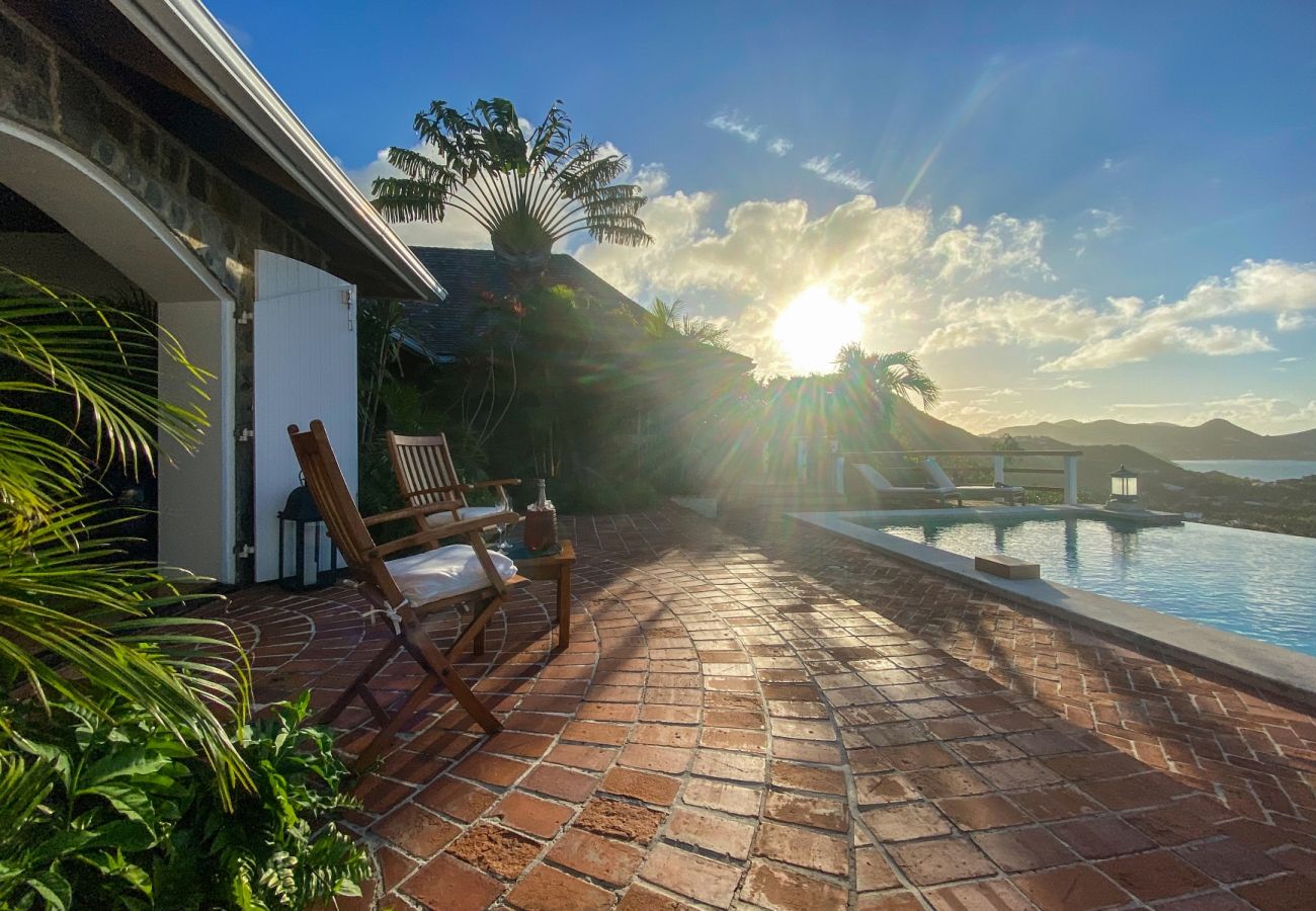 Villa à Saint Barthélemy - Villa Chanticleer St Barth 3-bd