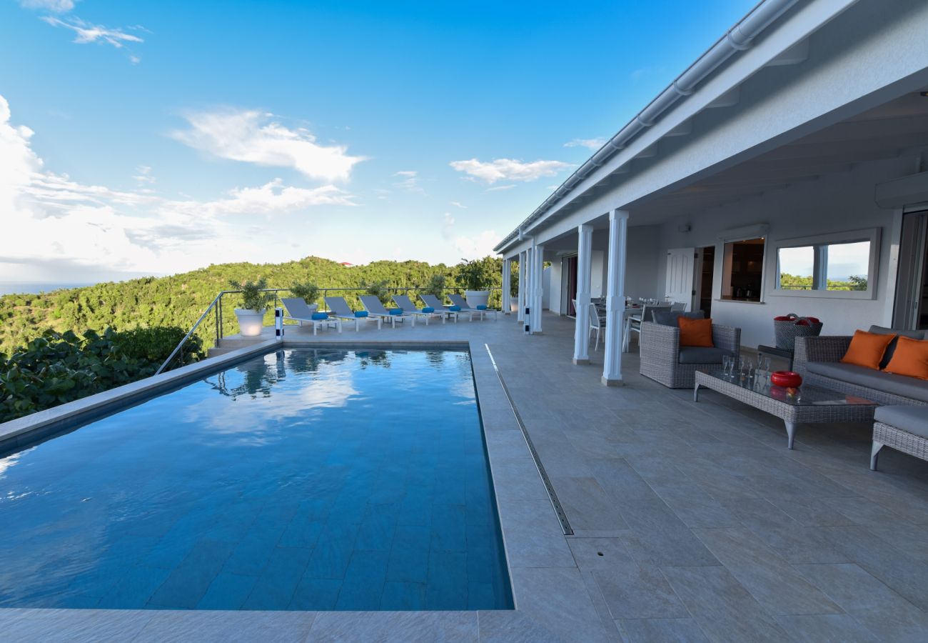 Villa à Saint Barthélemy - Villa Au Coeur du Rocher St Barth 2-bd