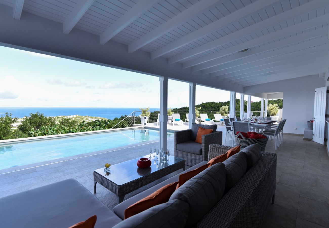 Villa à Saint Barthélemy - Villa Au Coeur du Rocher St Barth 1-bd