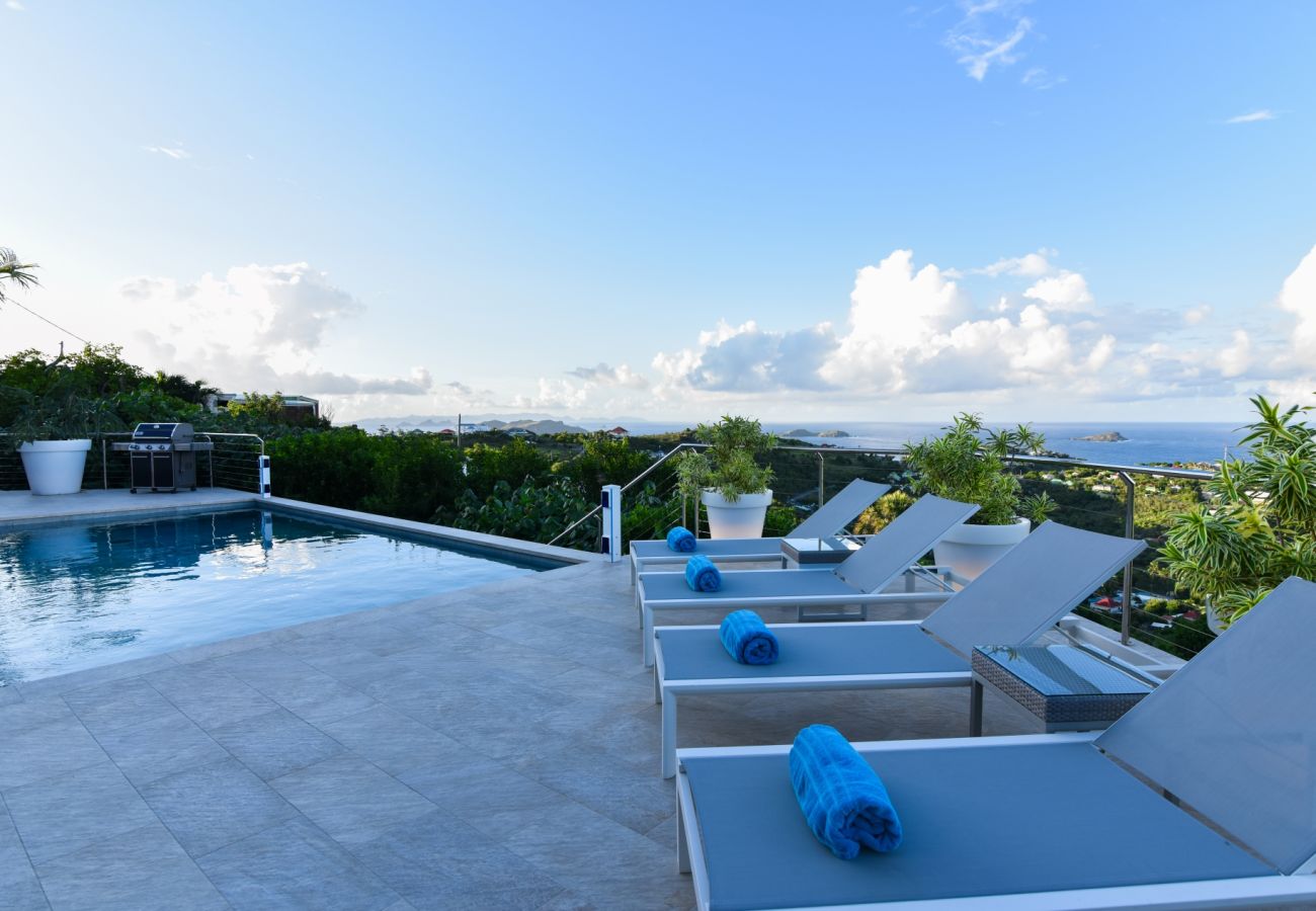 Villa à Saint Barthélemy - Villa Au Coeur du Rocher St Barth 1-bd