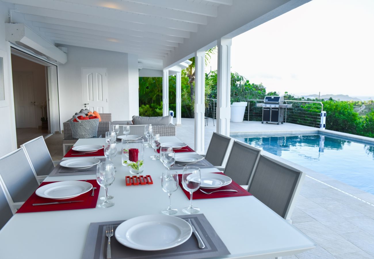 Villa à Saint Barthélemy - Villa Au Coeur du Rocher St Barth 1-bd