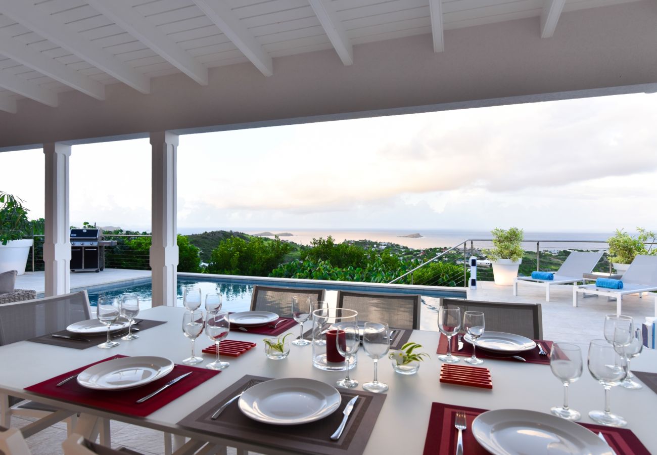 Villa à Saint Barthélemy - Villa Au Coeur du Rocher St Barth 1-bd