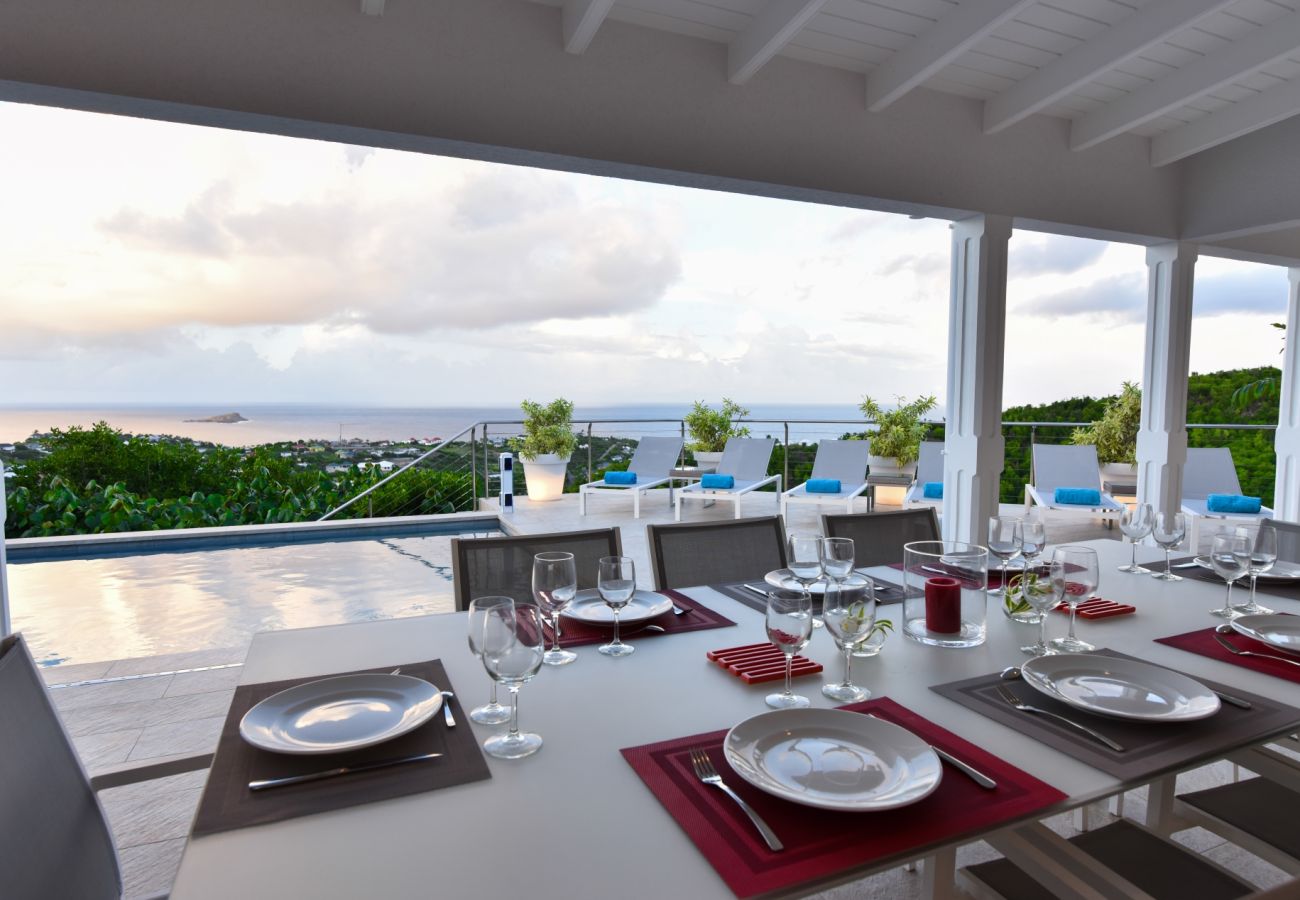 Villa à Saint Barthélemy - Villa Au Coeur du Rocher St Barth 1-bd