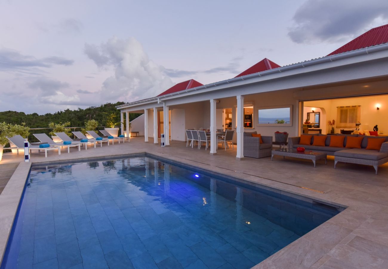 Villa à Saint Barthélemy - Villa Au Coeur du Rocher St Barth 1-bd