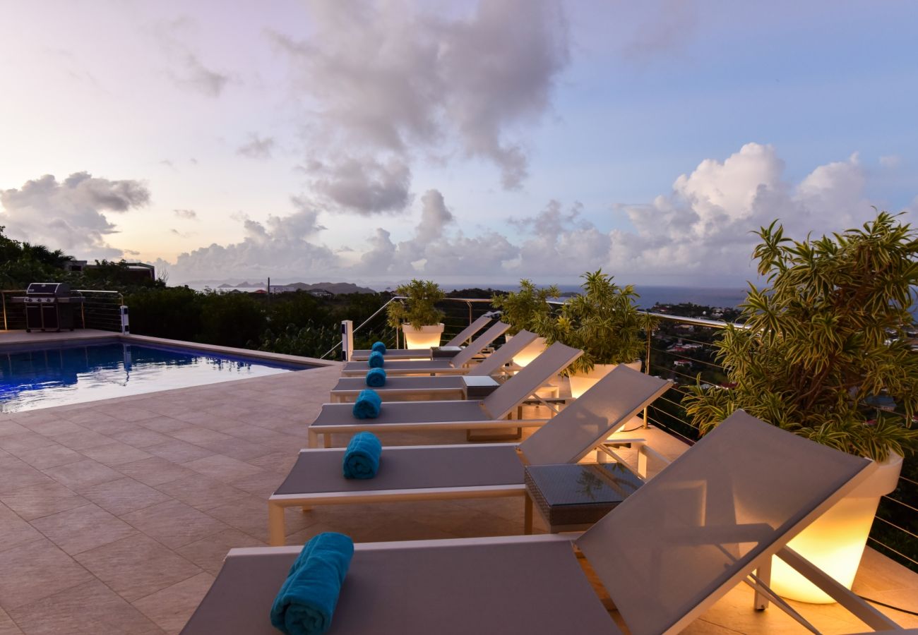 Villa à Saint Barthélemy - Villa Au Coeur du Rocher St Barth 1-bd
