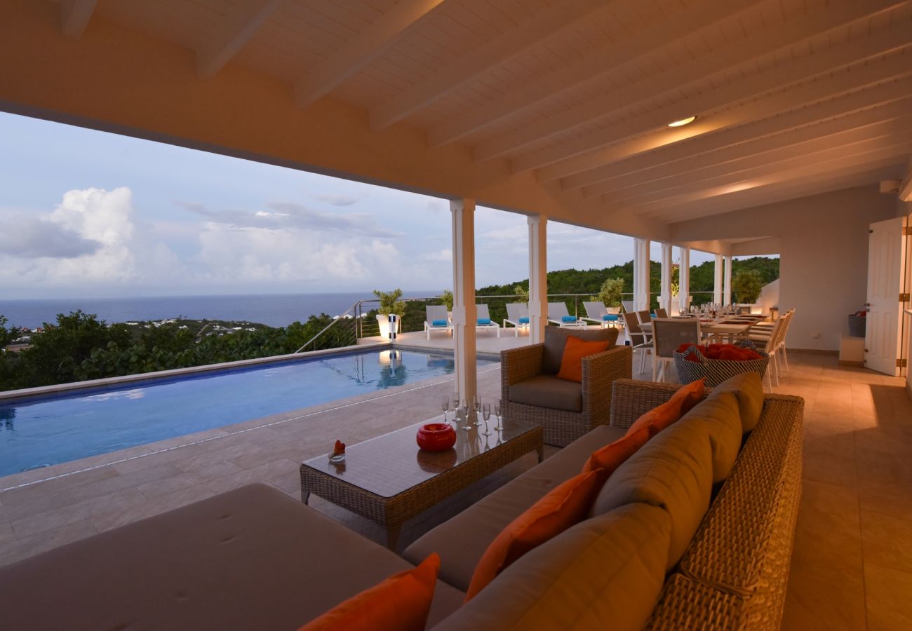 Villa à Saint Barthélemy - Villa Au Coeur du Rocher St Barth 1-bd