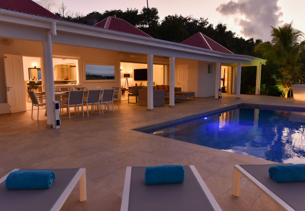 Villa à Saint Barthélemy - Villa Au Coeur du Rocher St Barth 1-bd