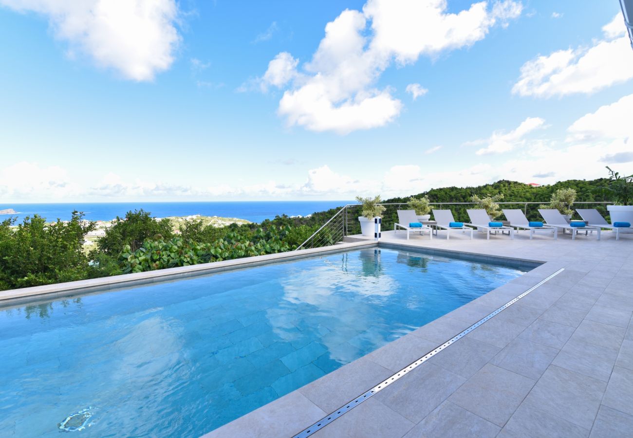 Villa à Saint Barthélemy - Villa Au Coeur du Rocher St Barth 1-bd