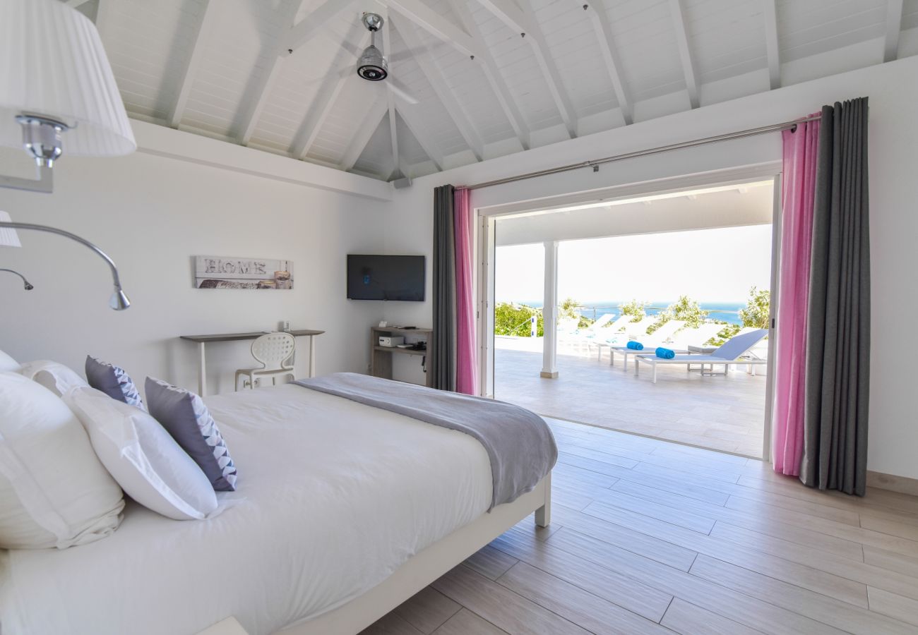 Villa à Saint Barthélemy - Villa Au Coeur du Rocher St Barth 1-bd