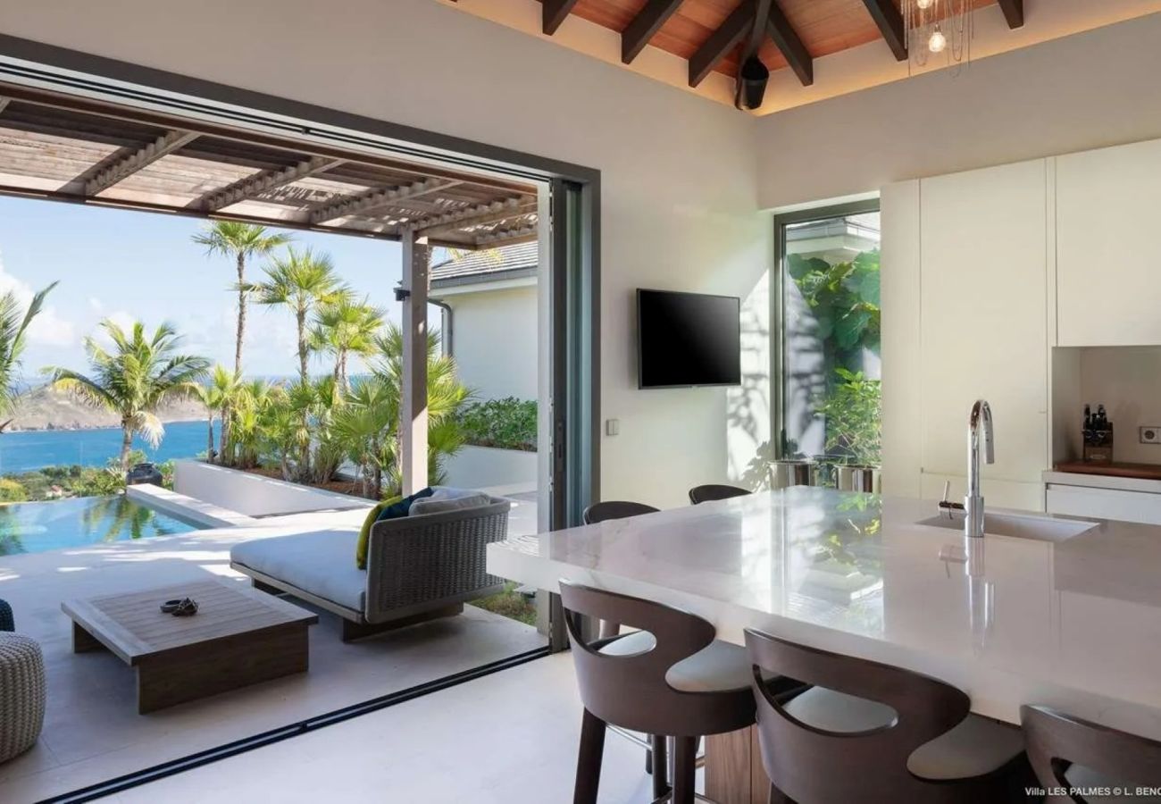 Villa à Saint Barthélemy - Villa Les Palmes St Barth 4-bd