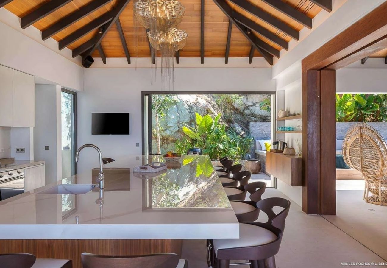 Villa à Saint Barthélemy - Villa Les Roches St Barth 4-bd