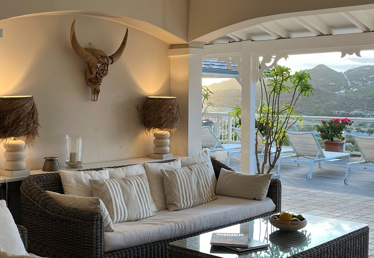 Villa à Saint Barthélemy - Villa Terre Indigo St Barth 3-bd
