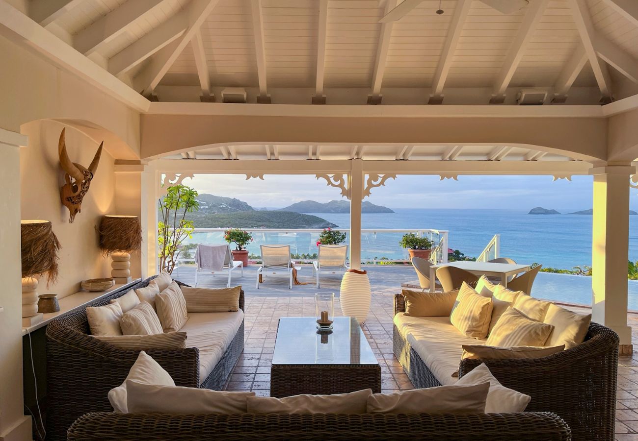 Villa à Saint Barthélemy - Villa Terre Indigo St Barth 3-bd