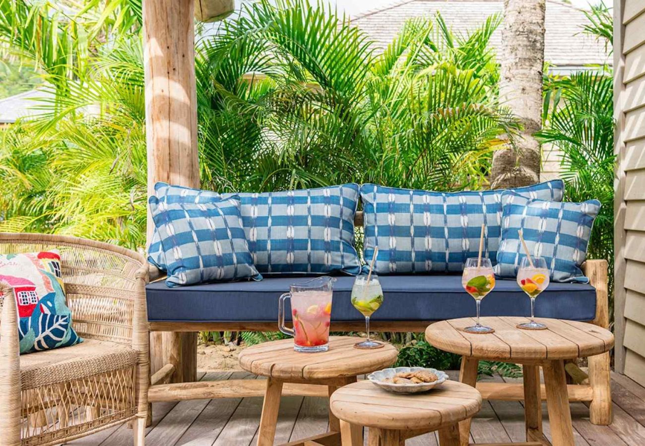 Villa à Saint Barthélemy - Villa Bohemian Blue St Barth 2-bd