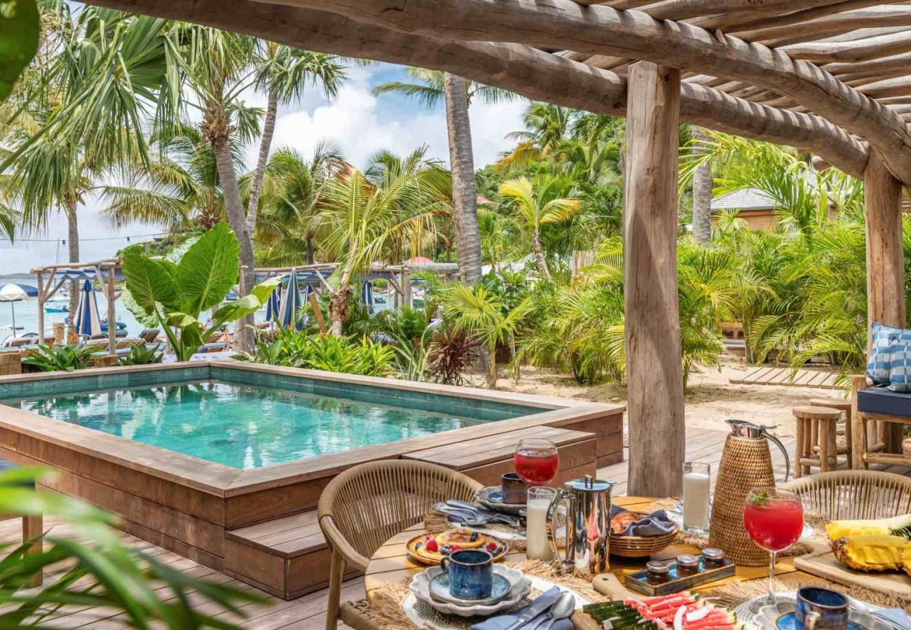Villa à Saint Barthélemy - Villa Bohemian Blue St Barth 2-bd