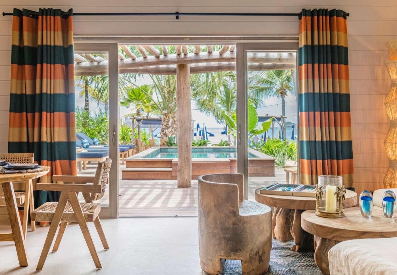 Villa à Saint Barthélemy - Villa Bohemian Blue St Barth 2-bd