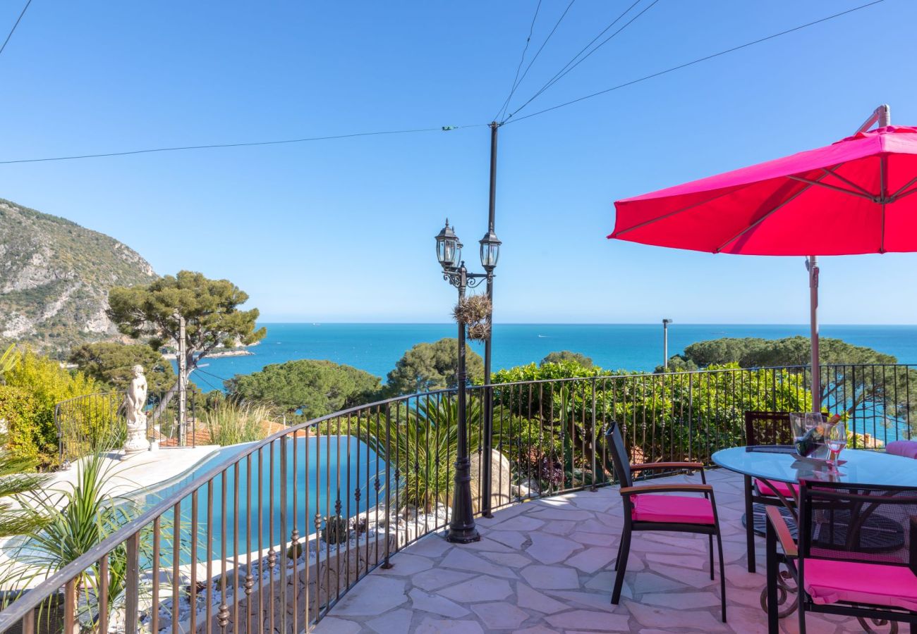 Villa à Eze - Villa Panorama Eze Côte d'Azur 5-bd