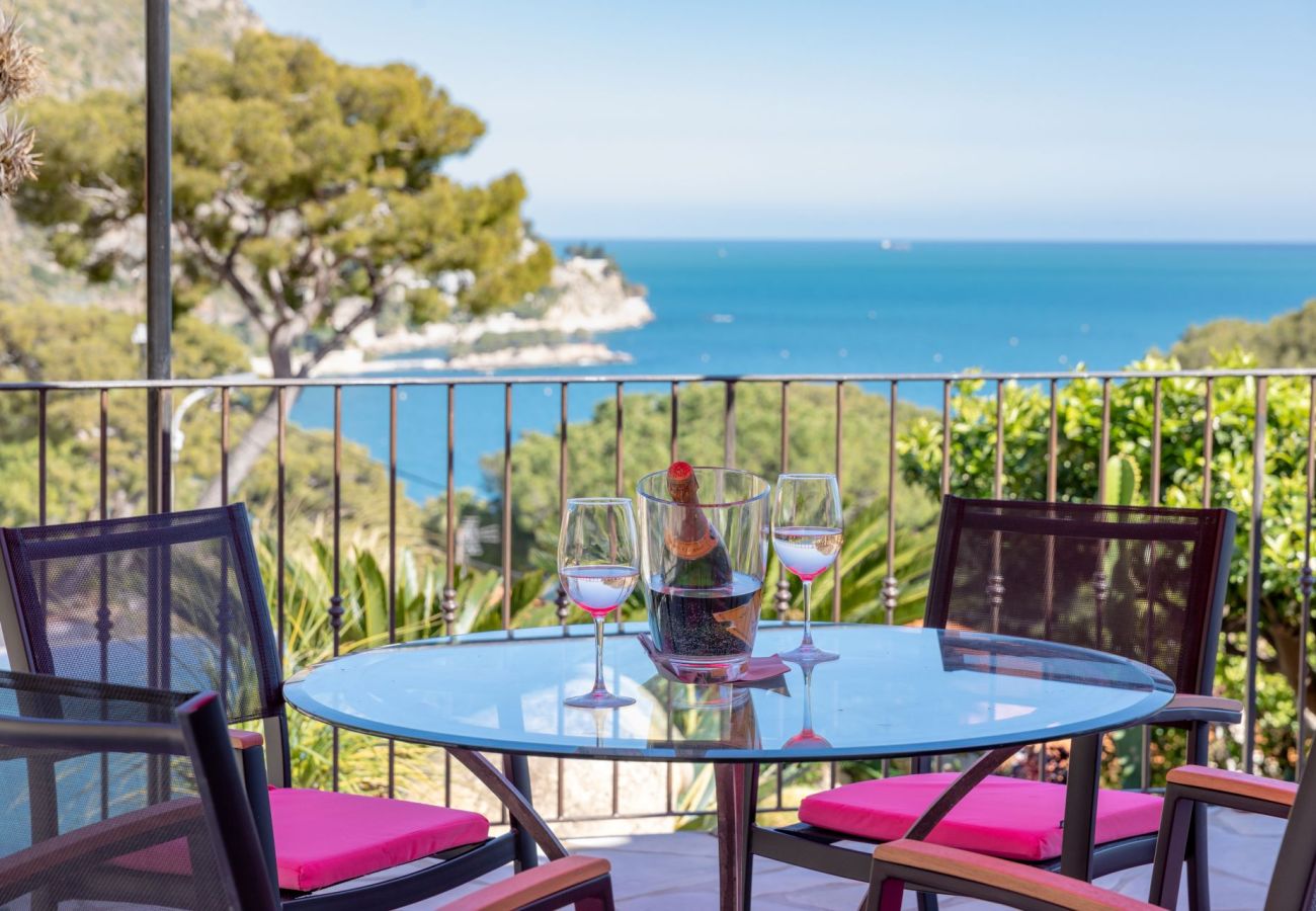 Villa à Eze - Villa Panorama Eze Côte d'Azur 5-bd