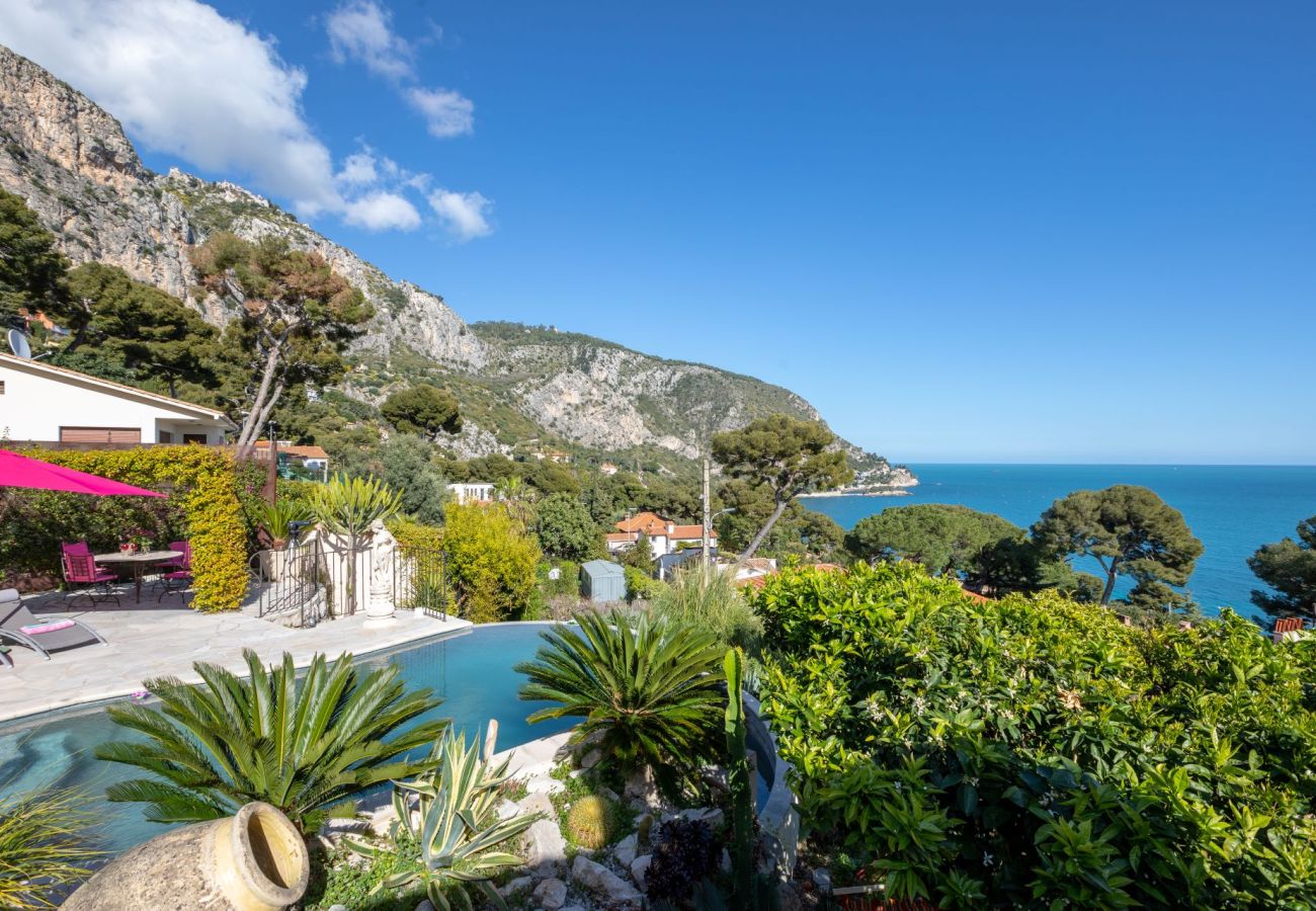 Villa à Eze - Villa Panorama Eze Côte d'Azur 5-bd