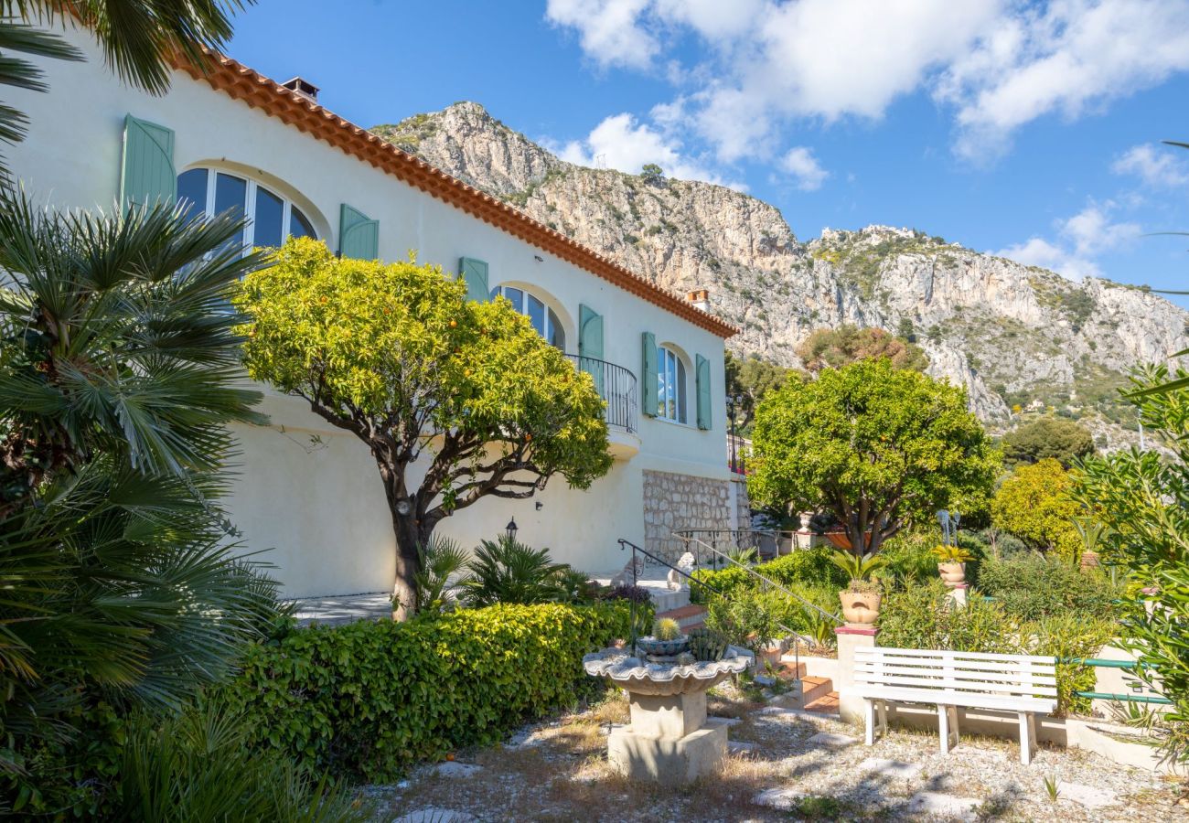 Villa à Eze - Villa Panorama Eze Côte d'Azur 5-bd