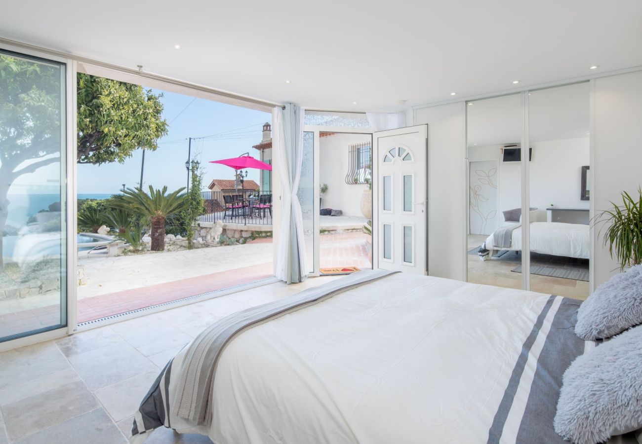 Villa à Eze - Villa Panorama Eze Côte d'Azur 5-bd