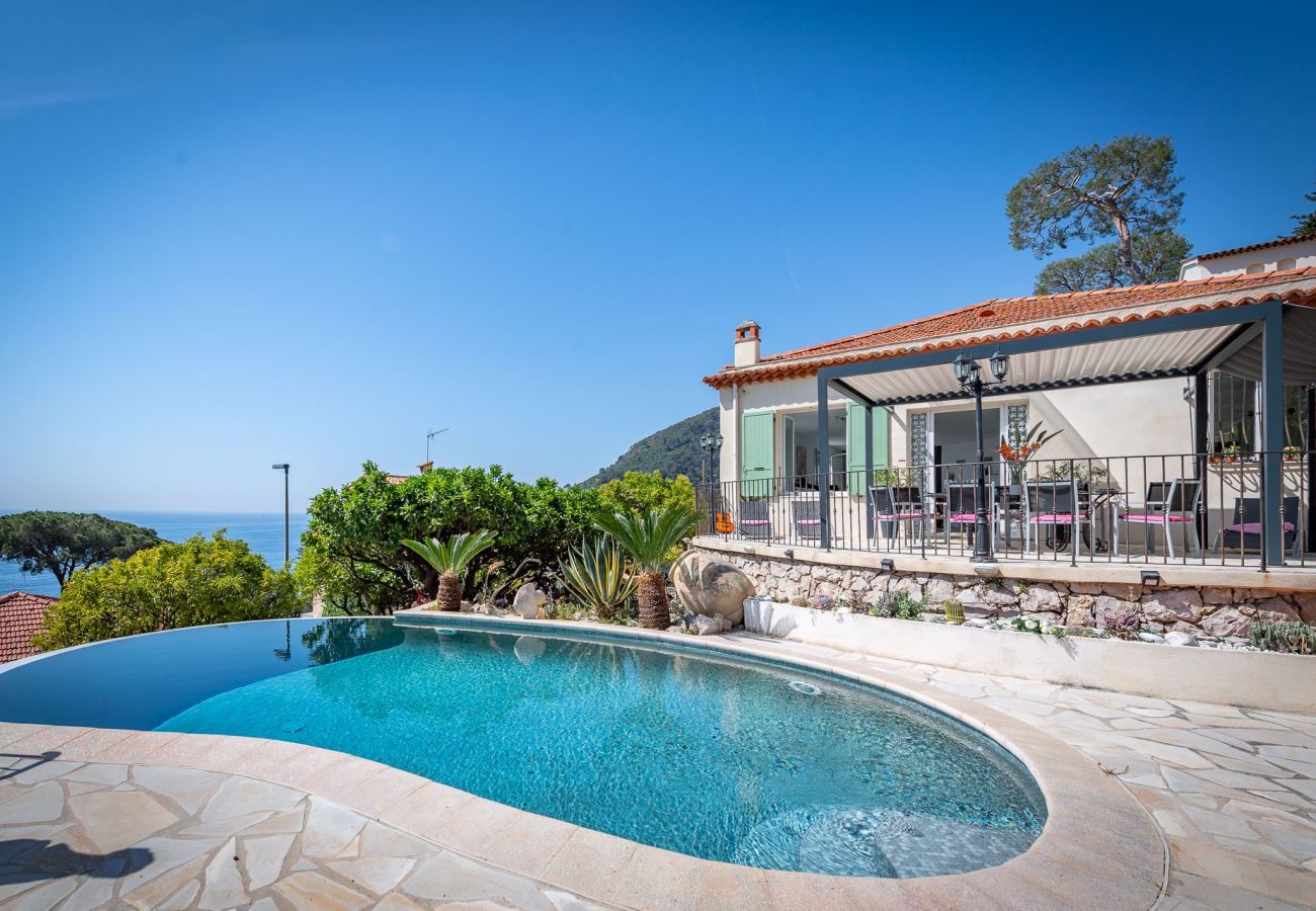 Villa à Eze - Villa Panorama Eze Côte d'Azur 5-bd