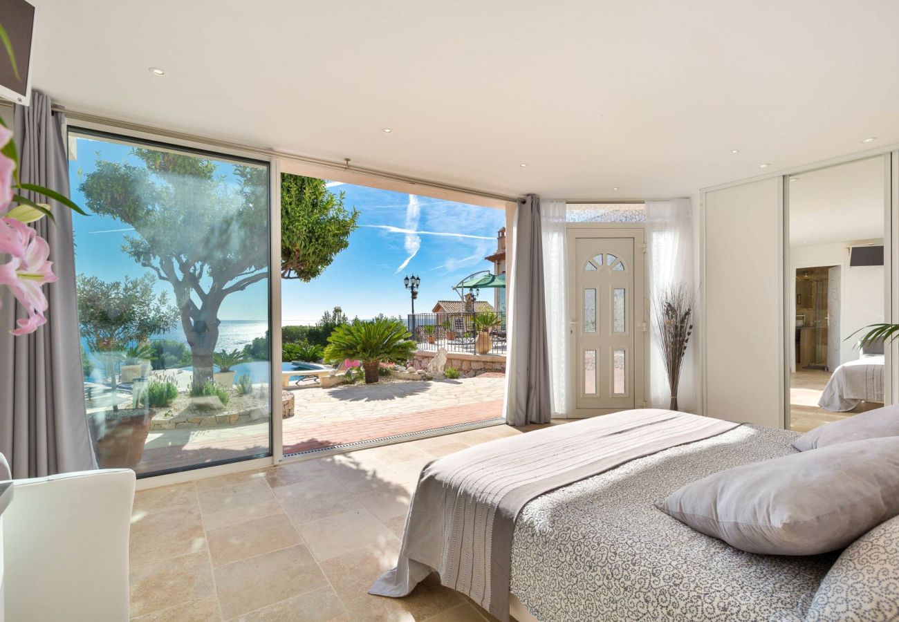Villa à Eze - Villa Panorama Eze Côte d'Azur 5-bd