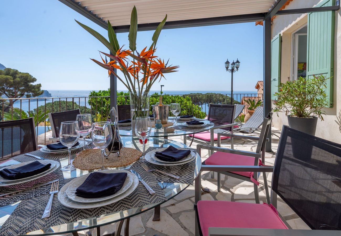 Villa à Eze - Villa Panorama Eze Côte d'Azur 5-bd