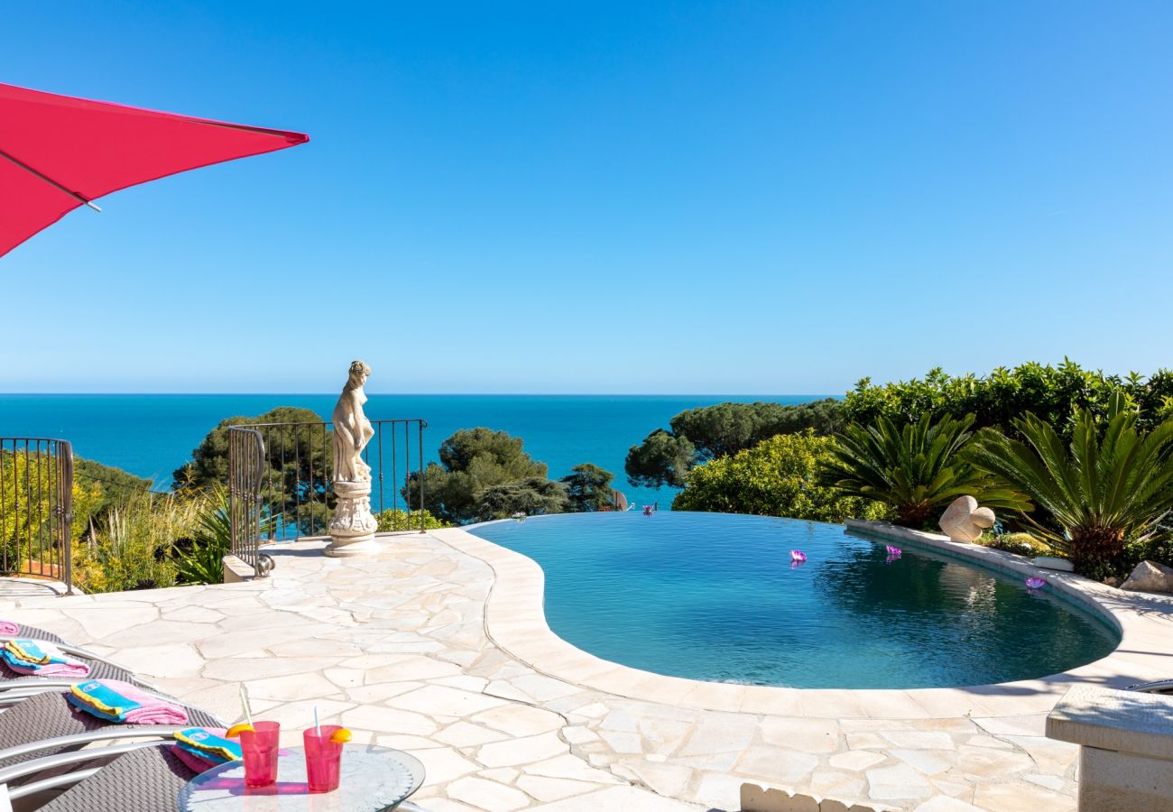 Villa à Eze - Villa Panorama Eze Côte d'Azur 5-bd