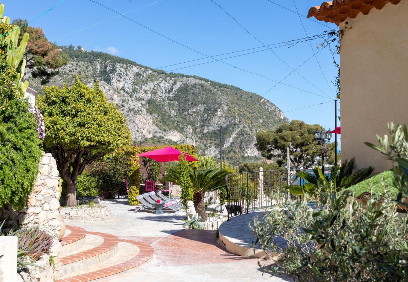 Villa à Eze - Villa Panorama Eze Côte d'Azur 5-bd