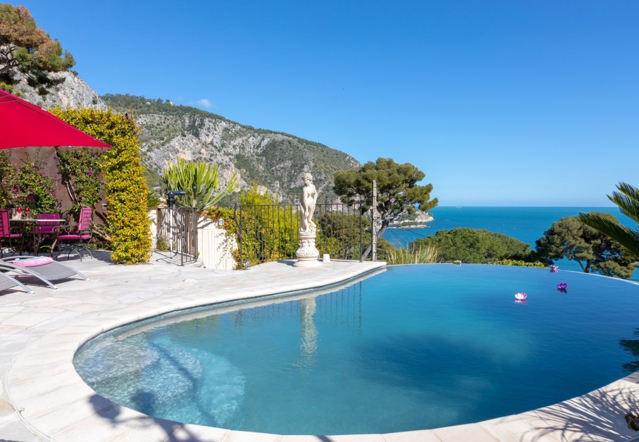 Villa à Eze - Villa Panorama Eze Côte d'Azur 5-bd