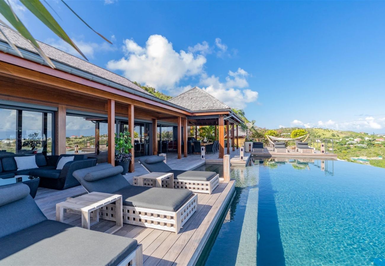 villa jade de luxe saint barth à louer pour des vacances
