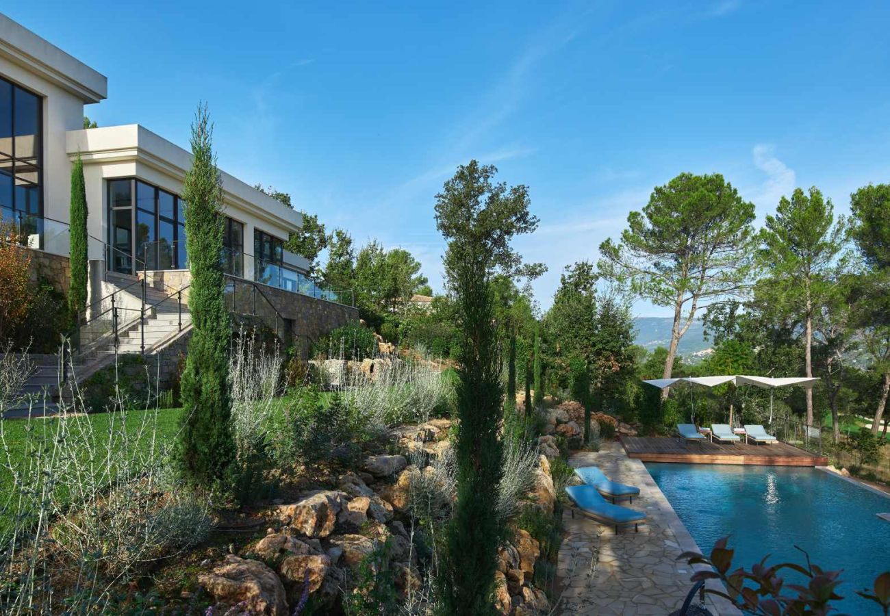 Villa à Tourrettes - Villa Calathéa Tourrettes Côte d'Azur 5-bd