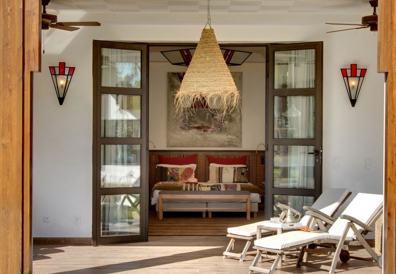 Villa à Marrakech Alentours - Villa Jardin Nomade Marrakech 7-bd