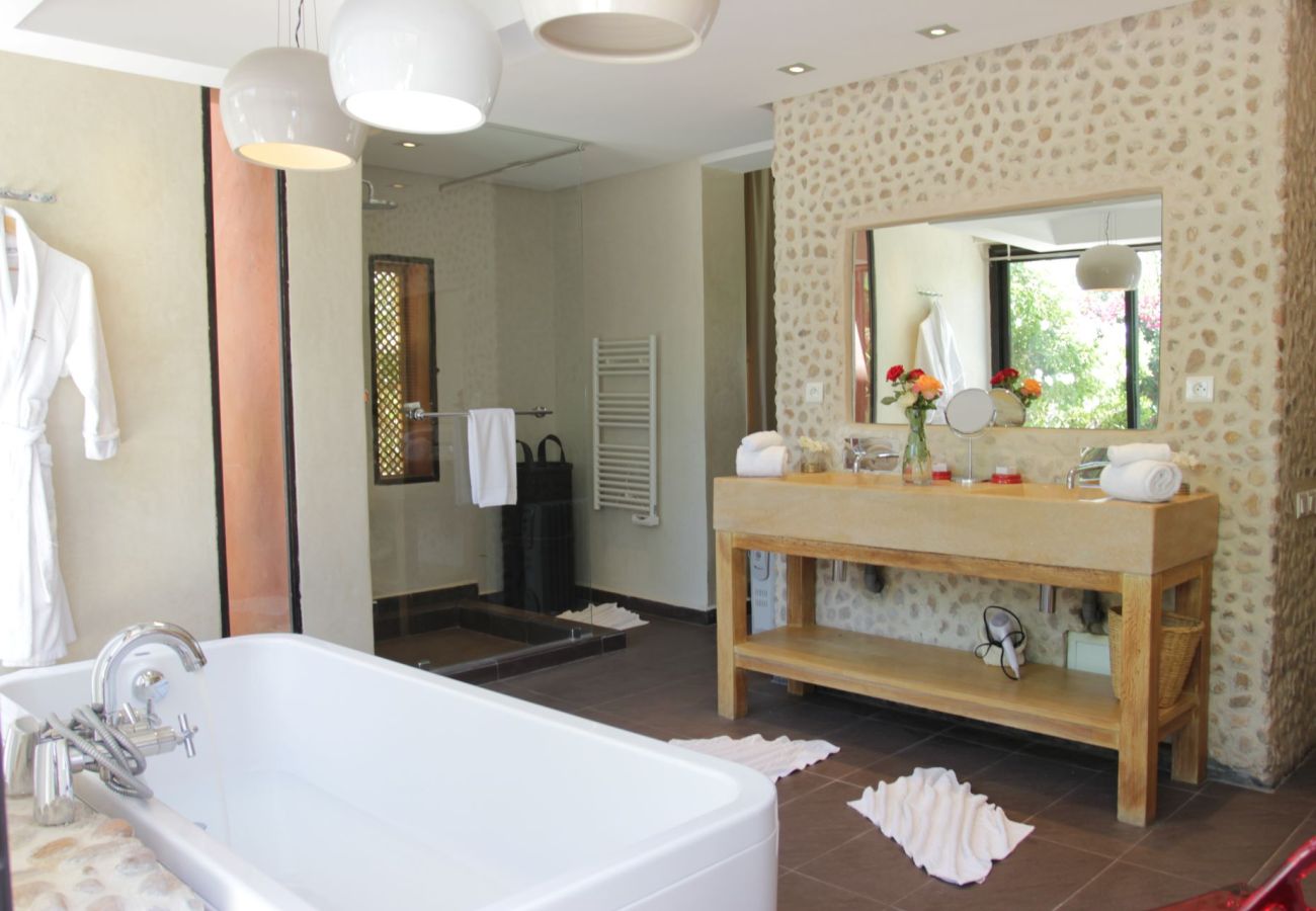 Villa à Marrakech Alentours - Villa Jardin Nomade Marrakech 7-bd