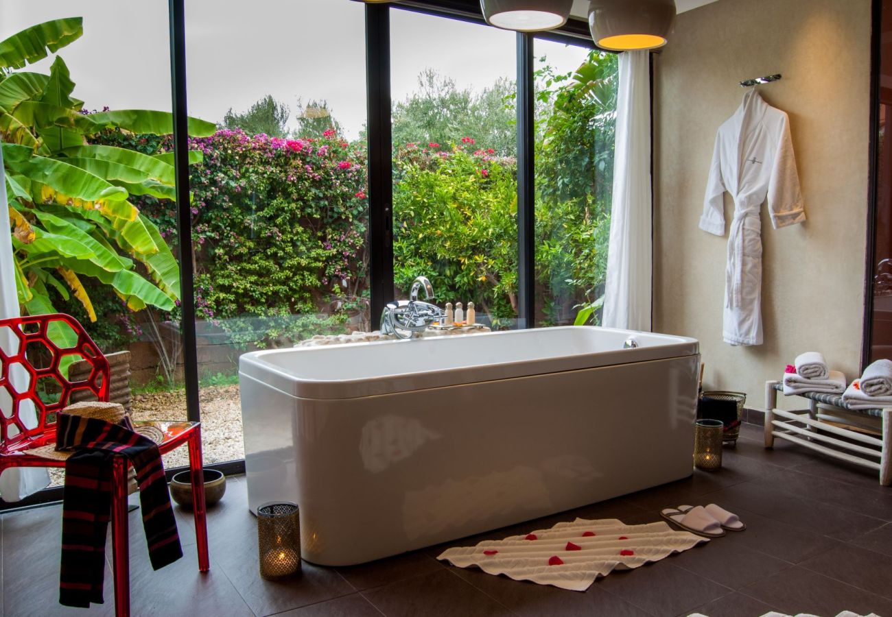 Villa à Marrakech Alentours - Villa Jardin Nomade Marrakech 7-bd
