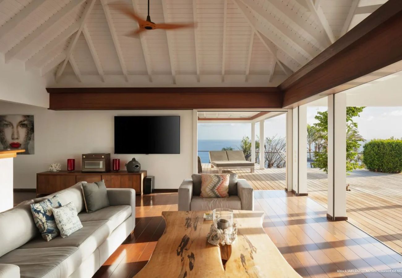 Villa à Saint Barthélemy - Villa Air du Temps St Barth 5-bd